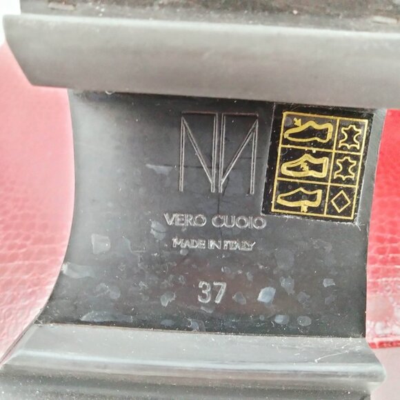 Tamara Mellon Military Abrasivato Combat Boots in Black 37 7 - Picture 10 of 15